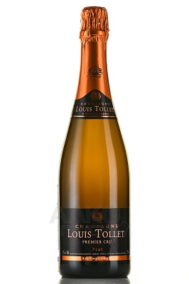 Шампанское Champagne  Louis Tollet brut Premier Cru
